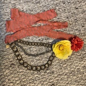 Missoni chain/tie belt.